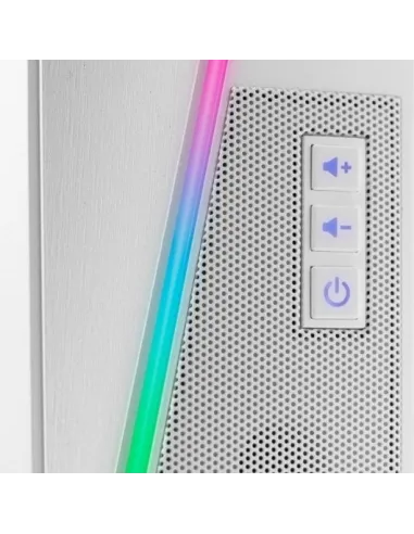Mars Gaming MS7 Altavoces Gaming 2.0 Bluetooth RGB 20W Blancos