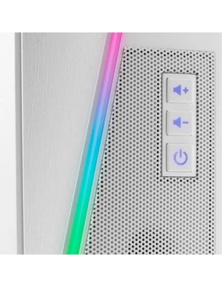 Mars Gaming MS7 Altavoces Gaming 2.0 Bluetooth RGB 20W Blancos
