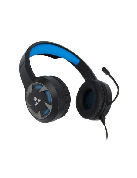 NGS GHX-510 Auriculares Gaming Negro/Azul