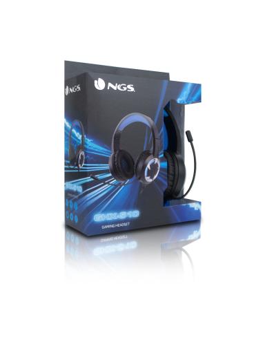 NGS GHX-510 Auriculares Gaming Negro/Azul