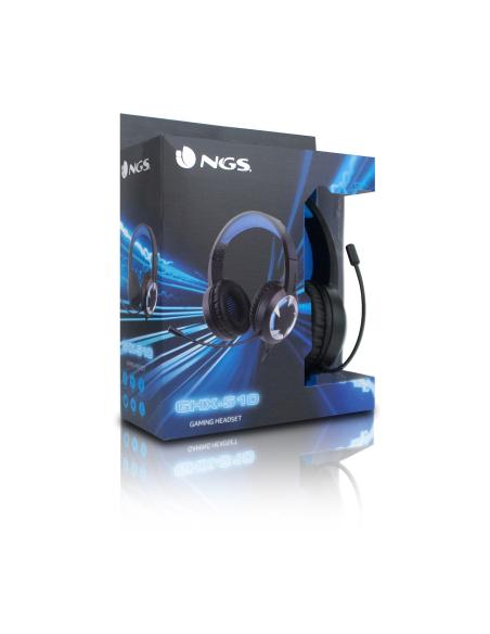 NGS GHX-510 Auriculares Gaming Negro/Azul