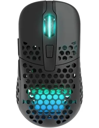 Cherry Xtrfy M42 RGB Ratón Gaming 16000 DPI Negro