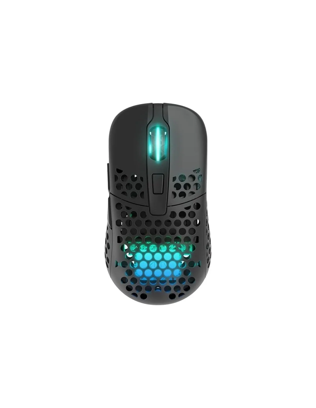 Cherry Xtrfy M42 RGB Ratón Gaming 16000 DPI Negro