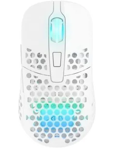 Cherry Xtrfy M42 RGB Ratón Gaming 16000 DPI Blanco-FTRRIN0482