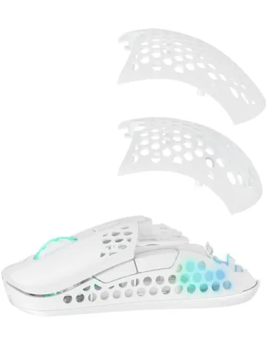 Cherry Xtrfy M42 RGB Ratón Gaming 16000 DPI Blanco