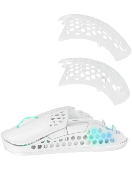 Cherry Xtrfy M42 RGB Ratón Gaming 16000 DPI Blanco