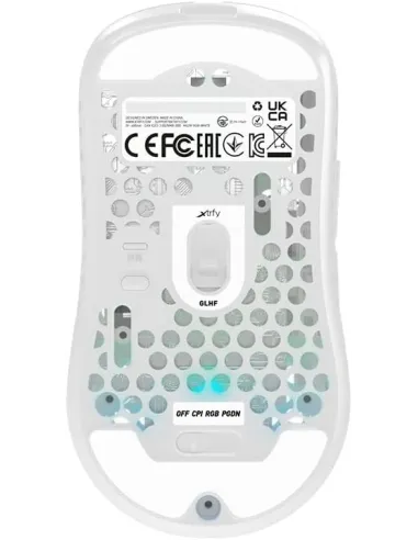 Cherry Xtrfy M42 RGB Ratón Gaming 16000 DPI Blanco