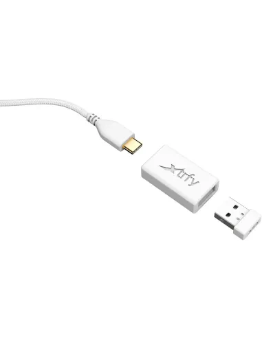 Cherry Xtrfy M42 RGB Ratón Gaming 16000 DPI Blanco