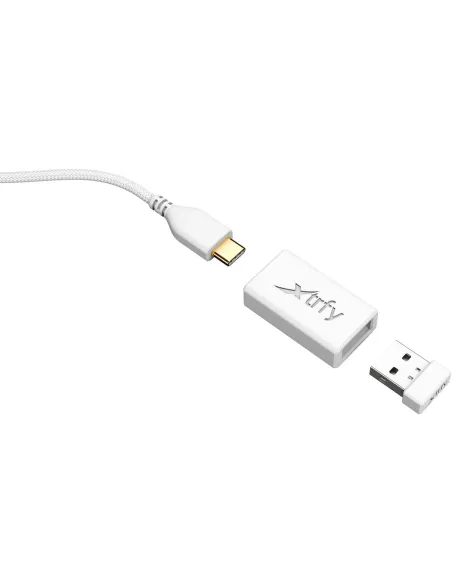 Cherry Xtrfy M42 RGB Ratón Gaming 16000 DPI Blanco