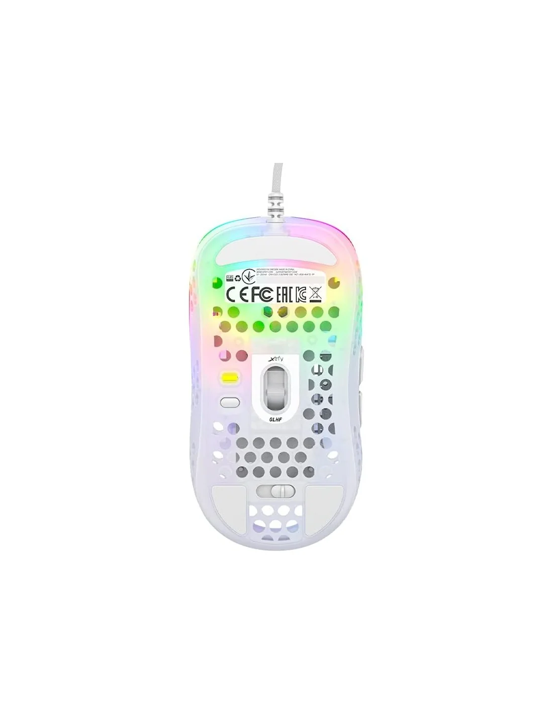 Cherry Xtrfy MZ1 Gaming 16000 Dpi RGB Blanco