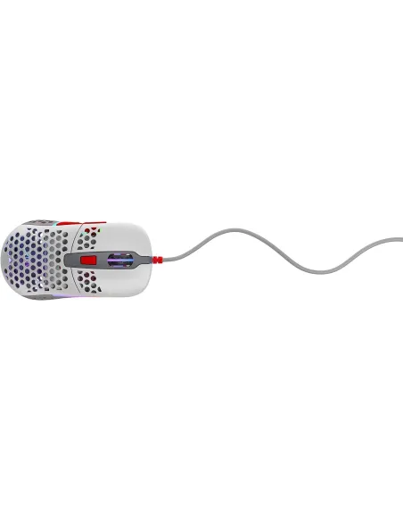 Cherry Xtrfy M42 RGB Ratón Gaming 16000 DPI Retro Gris