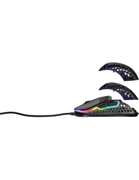 Cherry Xtrfy M42 RGB Ratón Gaming 16000 DPI Retro Negro