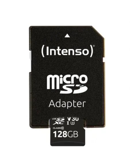Intenso V30 UHS-I microSDXC Professional 128GB Clase 10 + Adaptador SD