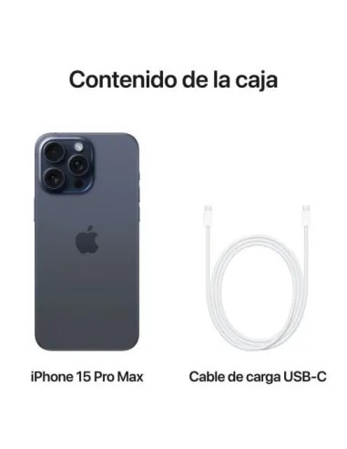 Apple iPhone 15 Pro Max 256GB Titanio Azul