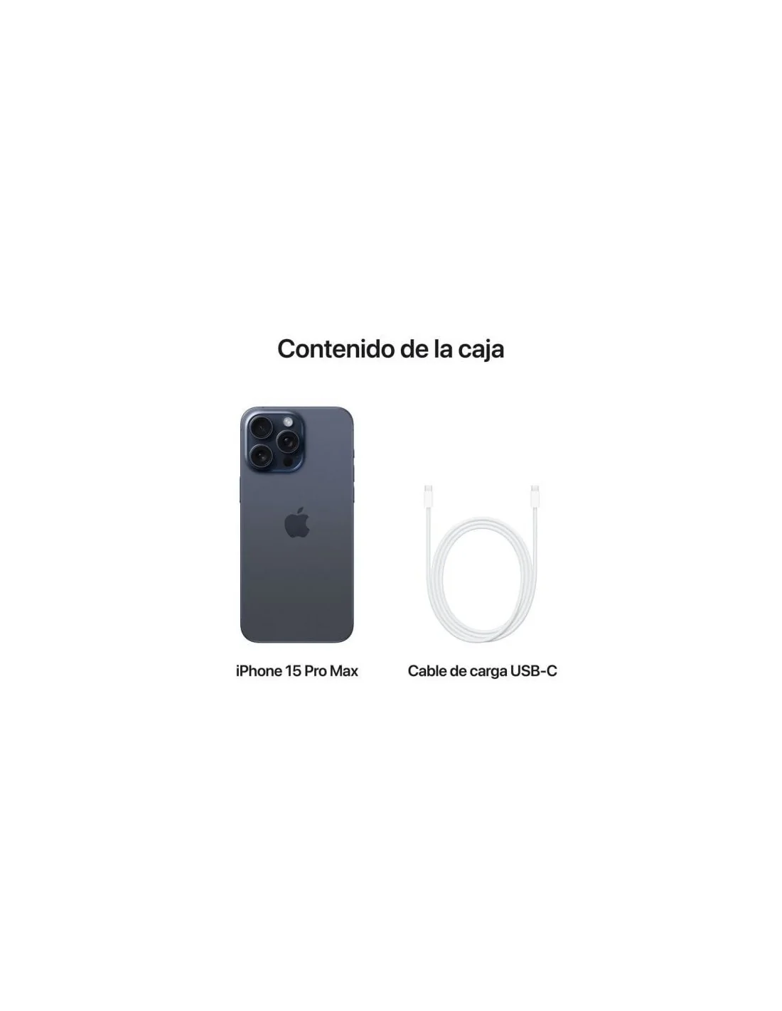 Apple iPhone 15 Pro Max 256GB Titanio Azul