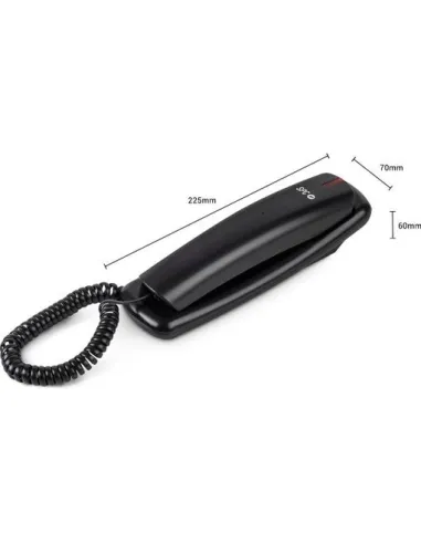 SPC Original Lite 2 Teléfono Sobremesa/Pared Negro