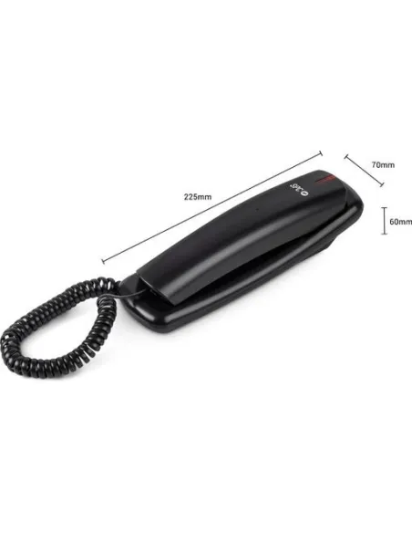 SPC Original Lite 2 Teléfono Sobremesa/Pared Negro