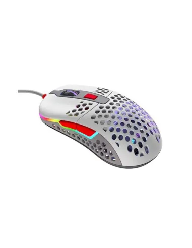Cherry Xtrfy M42 RGB Ratón Gaming 16000 DPI Retro Gris