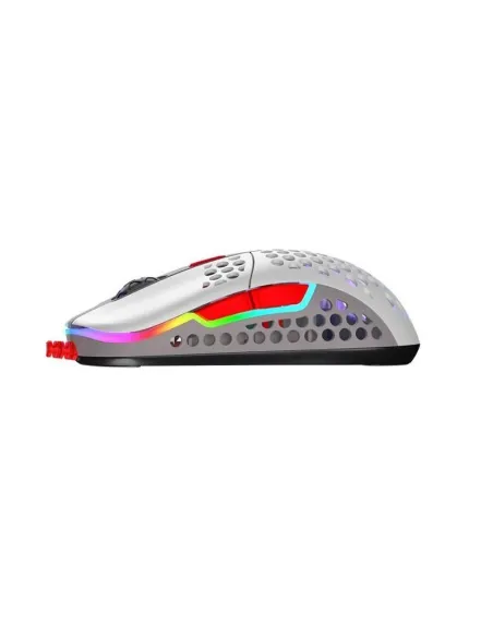 Cherry Xtrfy M42 RGB Ratón Gaming 16000 DPI Retro Gris