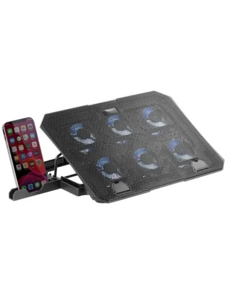 Mars Gaming MNBC23 Base Refrigeradora y Stand Negro para Portátil hasta 16"