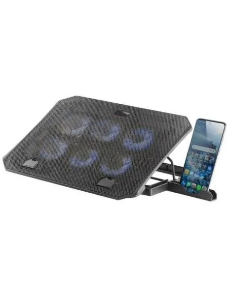 Mars Gaming MNBC23 Base Refrigeradora y Stand Negro para Portátil hasta 16"