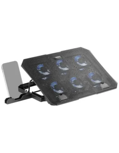 Mars Gaming MNBC23 Base Refrigeradora y Stand Negro para Portátil hasta 16"