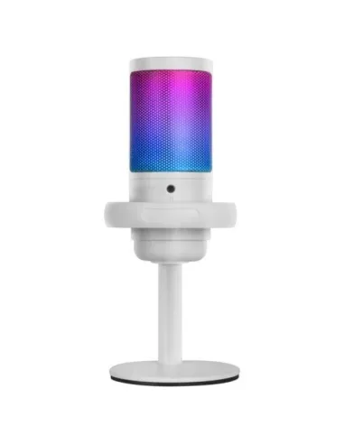 Mars Gaming MMIC-SE Micrófono de Estudio ARGB Ultra Alta Definición Cardioide Blanco