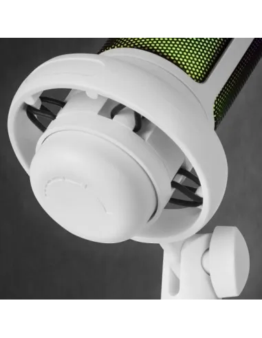 Mars Gaming MMIC-SE Micrófono de Estudio ARGB Ultra Alta Definición Cardioide Blanco