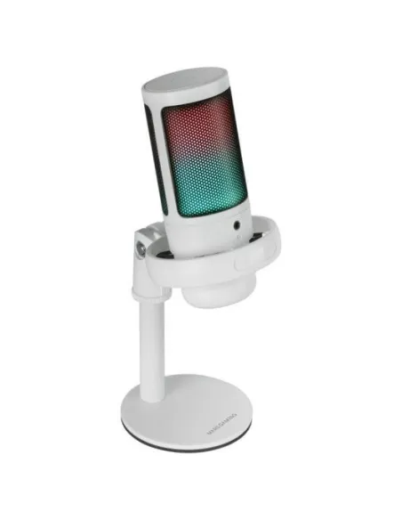 Mars Gaming MMIC-SE Micrófono de Estudio ARGB Ultra Alta Definición Cardioide Blanco