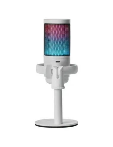 Mars Gaming MMIC-SE Micrófono de Estudio ARGB Ultra Alta Definición Cardioide Blanco
