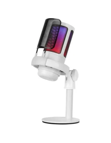 Mars Gaming MMIC-SE Micrófono de Estudio ARGB Ultra Alta Definición Cardioide Blanco