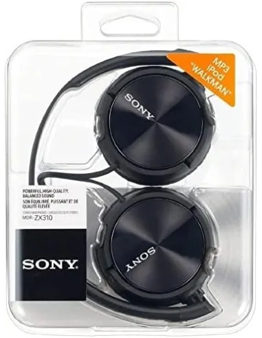 Sony MDR-ZX310 Auricular Negro