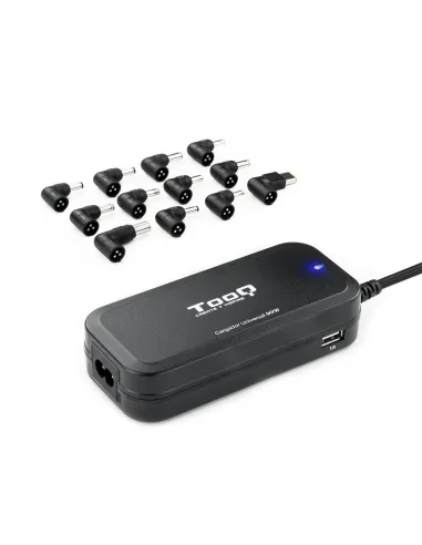 TooQ TQLC-90BS02AT Cargador para Portátil Universal 90W Negro