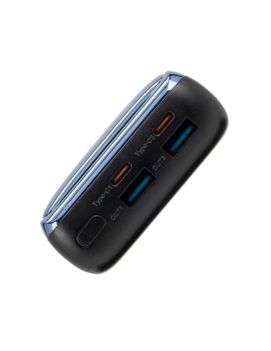 Rivacase VA1075 Powerbank 20000mAh 45W con LCD para Portatiles USB-C Negro
