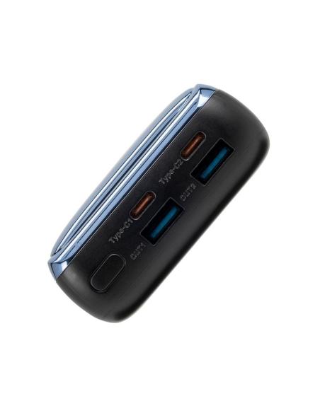 Rivacase VA1075 Powerbank 20000mAh 45W con LCD para Portatiles USB-C Negro