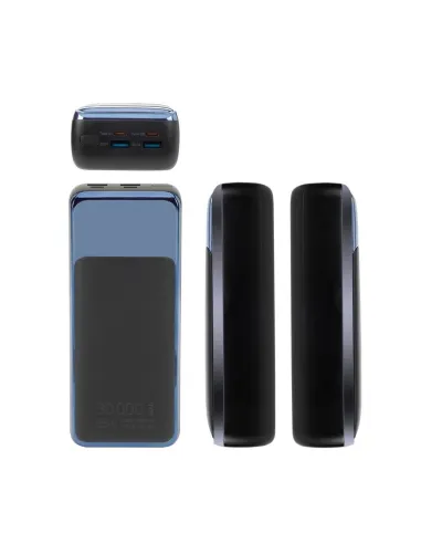 Rivacase VA1080 Powerbank 30000mAh 65W con LCD para Portatiles USB-C Negro