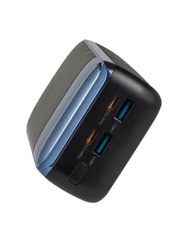 Rivacase VA1080 Powerbank 30000mAh 65W con LCD para Portatiles USB-C Negro