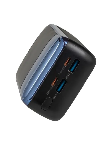 Rivacase VA1080 Powerbank 30000mAh 65W con LCD para Portatiles USB-C Negro