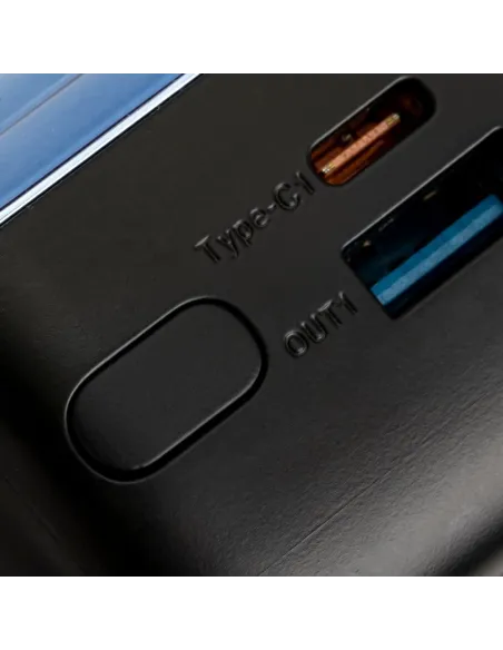 Rivacase VA1080 Powerbank 30000mAh 65W con LCD para Portatiles USB-C Negro