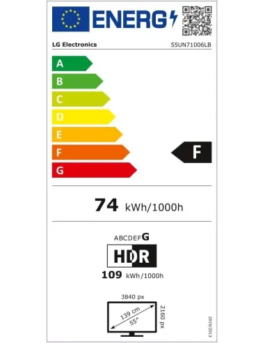 LG 55UP75006LF 55" LED UltraHD 4K HDR10 Pro