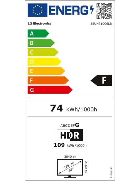 LG 55UP75006LF 55" LED UltraHD 4K HDR10 Pro