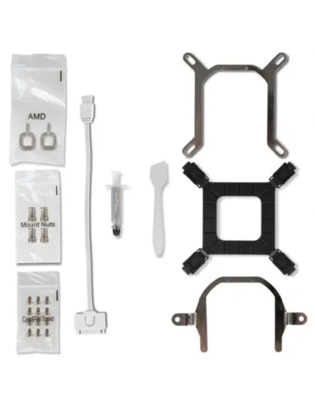 Nox Hummer M-360 ARGB Kit de Refrigeración Líquida 360mm Blanca