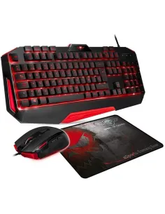 Spirit of Gamer 3in1 Pack Teclado + Ratón + Alfombrilla Gaming-FTRCTR0228