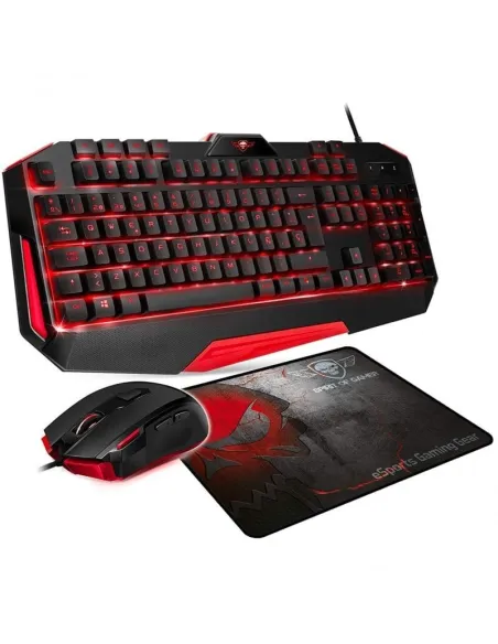 Spirit of Gamer 3in1 Pack Teclado + Ratón + Alfombrilla Gaming