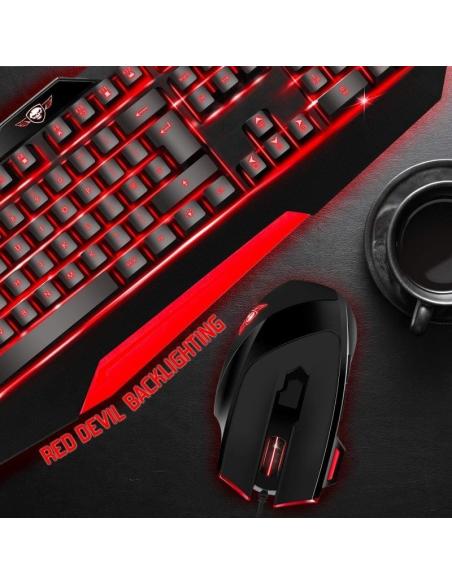 Spirit of Gamer 3in1 Pack Teclado + Ratón + Alfombrilla Gaming