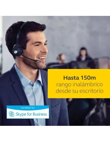 Jabra Engage 65 Auriculares DECT Negros