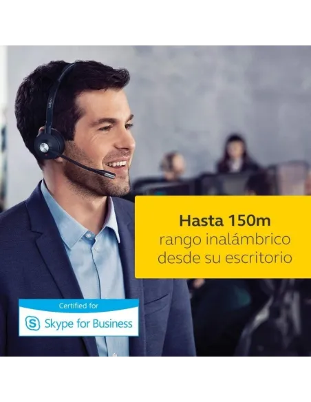 Jabra Engage 65 Auriculares DECT Negros