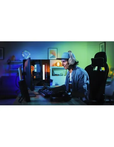 NGS GHX-515 Auriculares Gaming RGB Multiplataforma Blancos