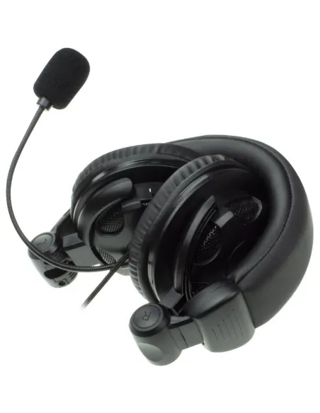 Ewent EW3564 Auriculares con Micrófono Negros