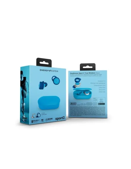 Energy Sistem Earphones Sport 2 True Wireless Aqua Auriculares Deportivos Bluetooth